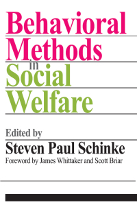 Cover image: Behavioral Methods in Social Welfare 1st edition 9781138519367