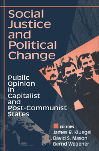 Titelbild: Social Justice and Political Change 1st edition 9780202305035