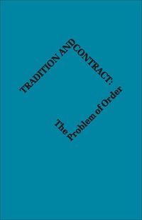 Cover image: Tradition and Contract 1st edition 9780202011318