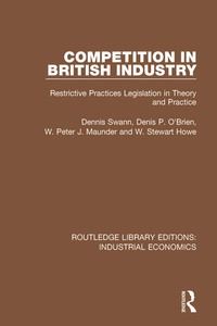صورة الغلاف: Competition in British Industry 1st edition 9781138572454