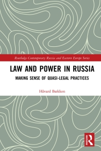 Cover image: Law and Power in Russia 1st edition 9781138570887