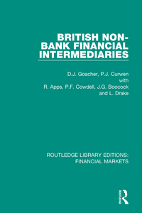 Cover image: British Non-Bank Financial Intermediaries 1st edition 9781138569133