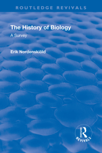 Cover image: Revival: The History of Biology (1929) 1st edition 9781138552807