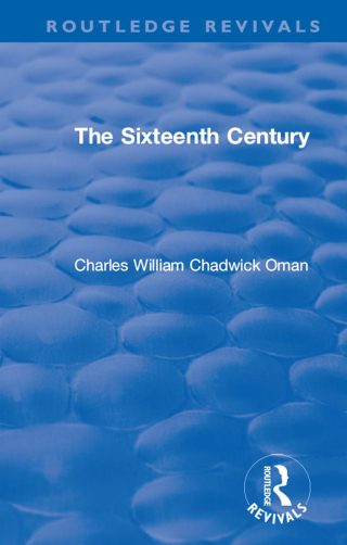 Cover image: Revival: The Sixteenth Century (1936) 1st edition 9781138555792