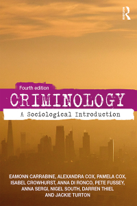 Imagen de portada: Criminology 4th edition 9781138566262