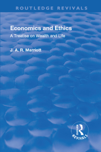Cover image: Revival: Economics and Ethics (1923) 1st edition 9781138566156