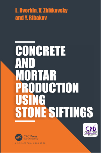 Cover image: Concrete and Mortar Production using Stone Siftings 1st edition 9781138565586