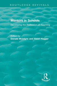表紙画像: Mentors in Schools (1996) 1st edition 9781138564602