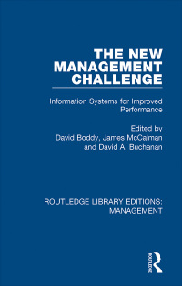 Cover image: The New Management Challenge 1st edition 9781138564558