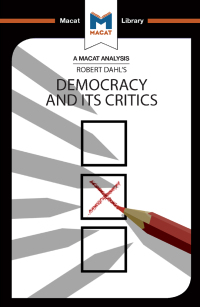 Imagen de portada: An Analysis of Robert A. Dahl's Democracy and its Critics 1st edition 9781912127344