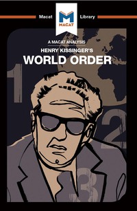 Imagen de portada: An Analysis of Henry Kissinger's World Order 1st edition 9781912303342
