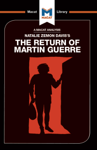 Cover image: An Analysis of Natalie Zemon Davis's The Return of Martin Guerre 1st edition 9781912127603