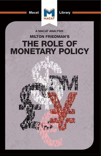 Omslagafbeelding: An Analysis of Milton Friedman's The Role of Monetary Policy 1st edition 9781912302215