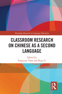 صورة الغلاف: Classroom Research on Chinese as a Second Language 1st edition 9781138562554