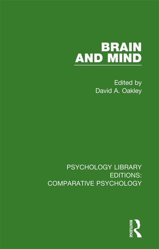 Imagen de portada: Brain and Mind 1st edition 9781138562295