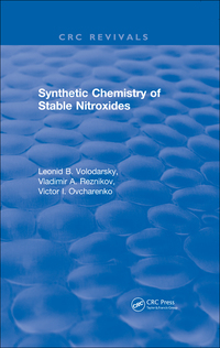 表紙画像: Synthetic Chemistry of Stable Nitroxides 1st edition 9781138562004