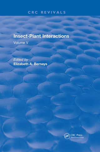 Titelbild: Insect-Plant Interactions (1993) 1st edition 9781138506152