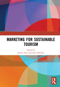 Cover image: Marketing for Sustainable Tourism 1st edition 9780367529796