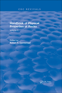 Imagen de portada: Handbook of Physical Properties of Rocks (1982) 1st edition 9781138560123