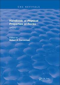 Cover image: Handbook of Physical Properties of Rocks (1982) 1st edition 9781138560048