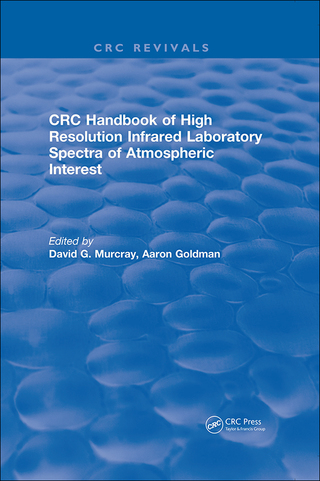 Cover image: Revival: Handbook of High Resolution Infrared Laboratory Spectra of Atmospheric Interest (1981) 1st edition 9780367848941