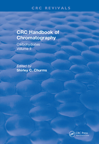 Titelbild: Handbook of Chromatography Volume II (1990) 1st edition 9781138559417