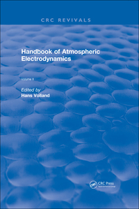 Cover image: Handbook of Atmospheric Electrodynamics (1995) 1st edition 9781138559028