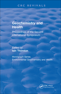 表紙画像: Revival: Geochemistry and Health (1988) 1st edition 9781138558892