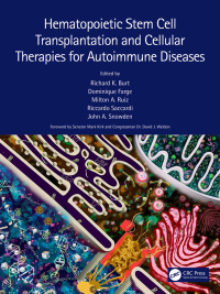 Cover image: Hematopoietic Stem Cell Transplantation and Cellular Therapies for Autoimmune Diseases 1st edition 9781138558557