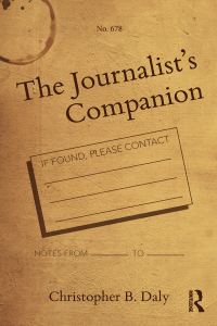 صورة الغلاف: The Journalist's Companion 1st edition 9781138558144