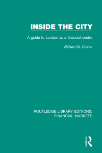 Cover image: Inside the City 1st edition 9781138557710