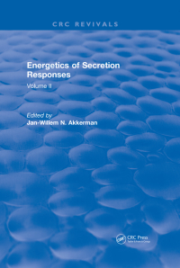 Imagen de portada: Energetics of Secretion Responses 1st edition 9781138558700