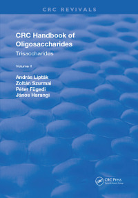 Cover image: Revival: CRC Handbook of Oligosaccharides (1990) 1st edition 9780367827458