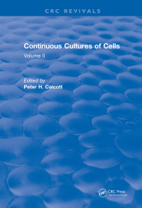 صورة الغلاف: Continuous Cultures of Cells 1st edition 9781138558267