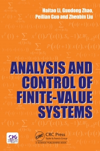 Cover image: Analysis and Control of Finite-Value Systems 1st edition 9781138556508