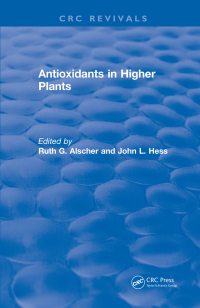 صورة الغلاف: Antioxidants in Higher Plants 1st edition 9781138550551