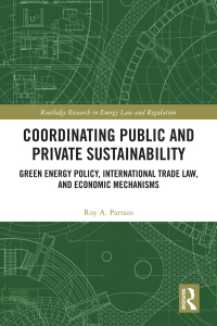 Imagen de portada: Coordinating Public and Private Sustainability 1st edition 9781032239552