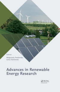Imagen de portada: Advances in Renewable Energy Research 1st edition 9781138553675