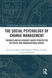 Titelbild: The Social Psychology of Change Management 1st edition 9781138552081