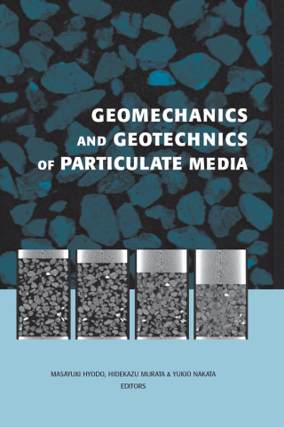 Cover image: Geomechanics and Geotechnics of Particulate Media 1st edition 9780415410977