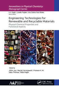 Imagen de portada: Engineering Technologies for Renewable and Recyclable Materials 1st edition 9781774635339