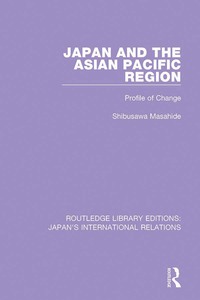 Imagen de portada: Japan and the Asian Pacific Region 1st edition 9781138506596