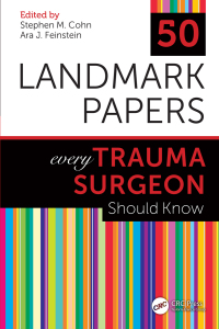 Imagen de portada: 50 Landmark Papers every Trauma Surgeon Should Know 1st edition 9781138506749