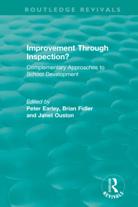 Cover image: Improvement Through Inspection? 1st edition 9781138504066