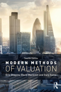 Omslagafbeelding: Modern Methods of Valuation 12th edition 9781138503502