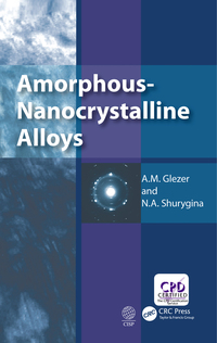 Cover image: Amorphous-Nanocrystalline Alloys 1st edition 9780367572426