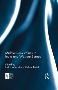 Cover image: Middle-Class Values in India and Western Europe 1st edition 9781138095625