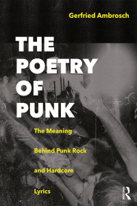 Imagen de portada: The Poetry of Punk 1st edition 9781138502314