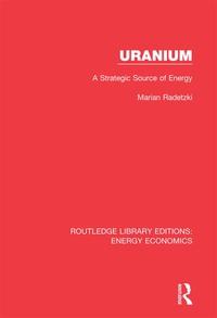 Imagen de portada: Uranium 1st edition 9781138500952