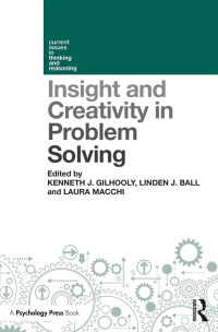 Cover image: Insight and Creativity in Problem Solving 1st edition 9781138500693